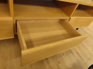 Mueble TV Maisons du Monde madera y metal.