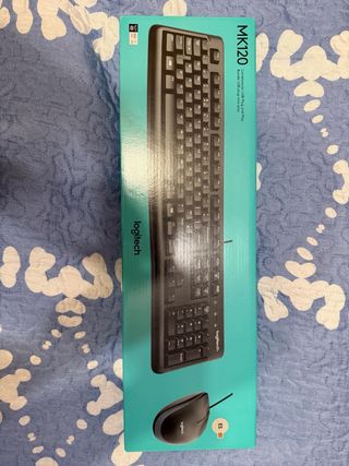 Logitech MK120 Teclado y Ratón USB