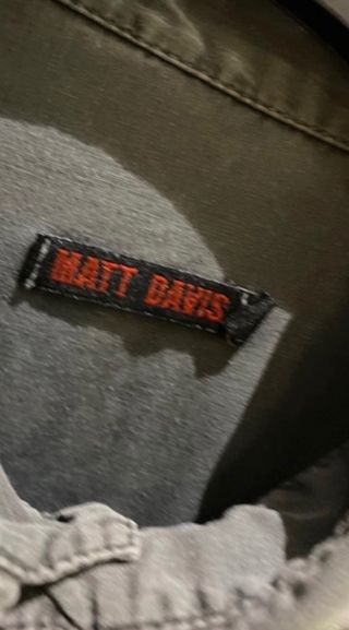 Camicia uomo vintage grigia