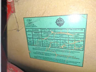 Abonadora Aguirre P-600