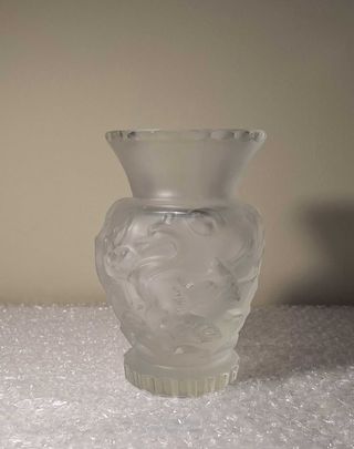 Jarrón de Bohemia Art Deco Arthur Pleva