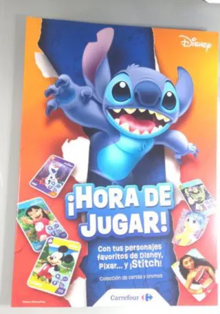 Hora de Jugar Disney Pixar Carrefour Cromos