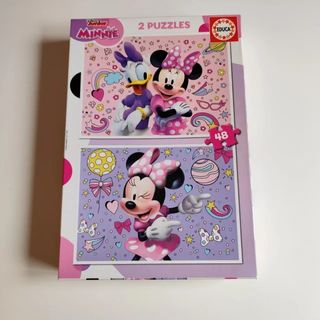 Puzzle Minnie y Daisy 2x48 piezas Educa