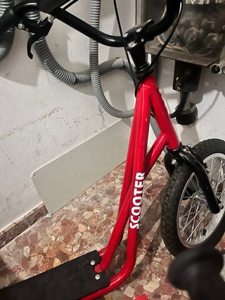 Patinete infantil ruedas grandes 90-96cm