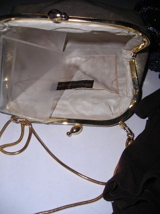 LOTE 2 BOLSOS mano para EVENTOS CON ACCESORIOS.
