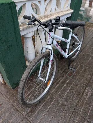 Bicicleta Rockrider Blanca