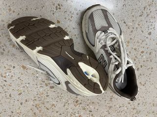 Zapatillas New Balance running Beige/Marrón T.37