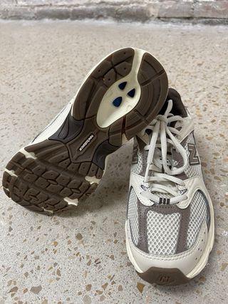 Zapatillas New Balance running Beige/Marrón T.37