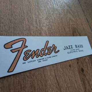#02#Decal Fender Jazz Bass