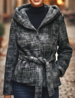 Chaqueta Zara Talla XL con Cinturón