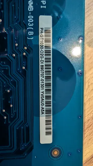 Tarjeta Gráfica Asus GT 1030 2GB