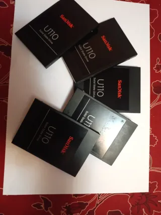 Lote 5 discos duros SanDisk 16GB