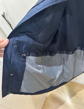 Parka Pedro del Hierro azul nueva