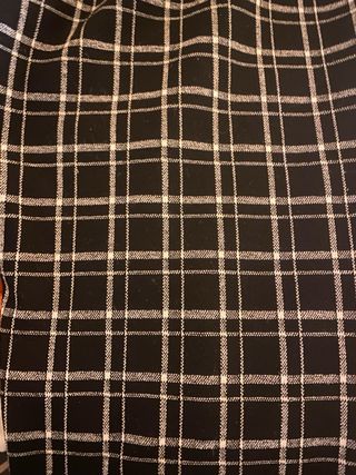 Pantaloni donna gamba dritta a quadri