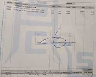 Conjunto Malla y Postes Jardín/Piscina