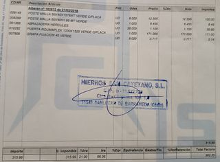 Conjunto Malla y Postes Jardín/Piscina