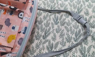 Bolsa organizadora para carrito de bebé