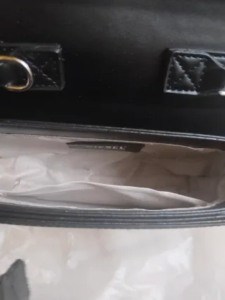 Bolso Diesel Negro Pequeño