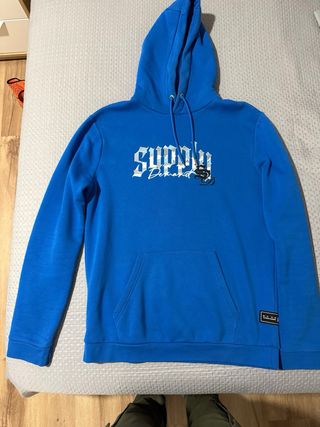 Chándal azul con logo