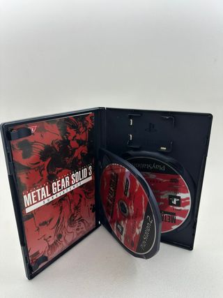 Metal Gear Solid 3 Subsistence PS2 Konami NTSC