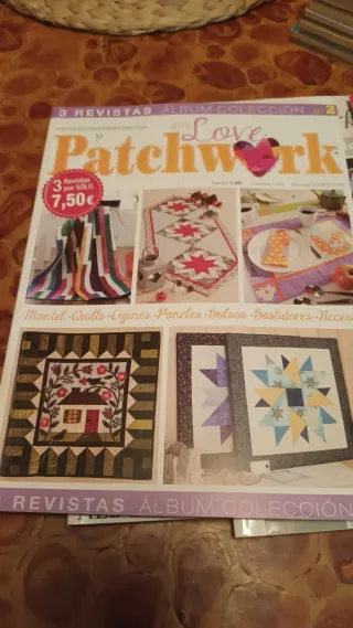 Lote de revistas Patchwork