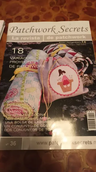 Lote de revistas Patchwork