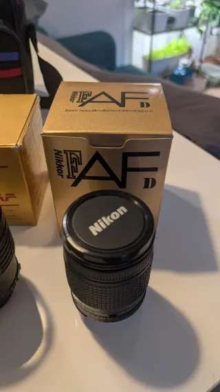 Kit Fotocamera Nikon F60 Analogica + Obiettivi