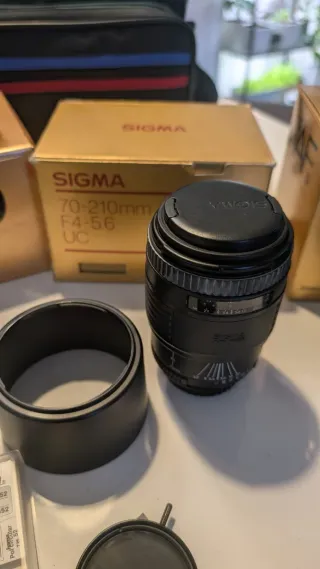 Kit Fotocamera Nikon F60 Analogica + Obiettivi