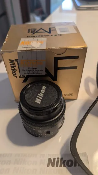 Kit Fotocamera Nikon F60 Analogica + Obiettivi