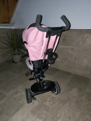 Triciclo Kinderkraft Rosa Solo entrega en Mano