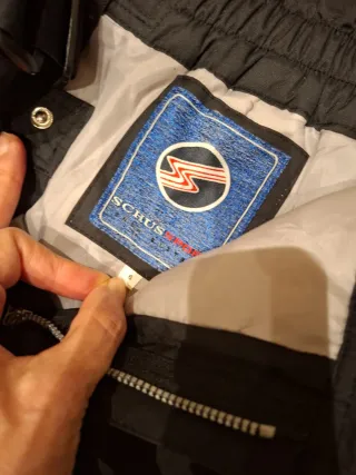 Pantalón de esquí para niño con tirantes