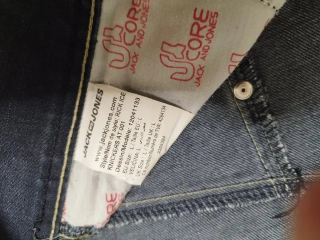 Jack & Jones Pantalones Cortos Vaqueros Azules