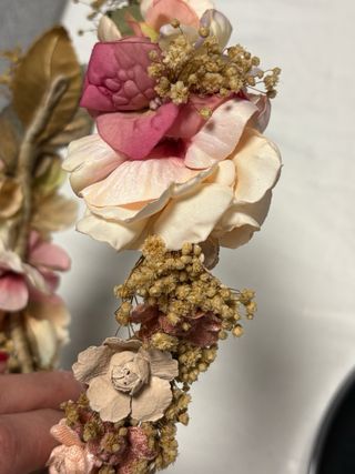 Corona de flores Jacqueline comunión