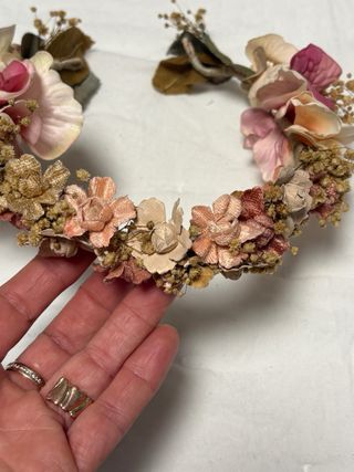 Corona de flores Jacqueline comunión