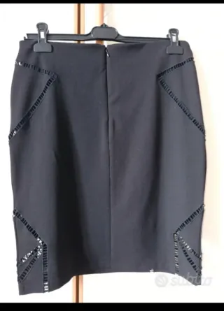 Gonna H&M nera al ginocchio