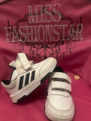 Scarpe Adidas Bambino/a Velcro Bianche