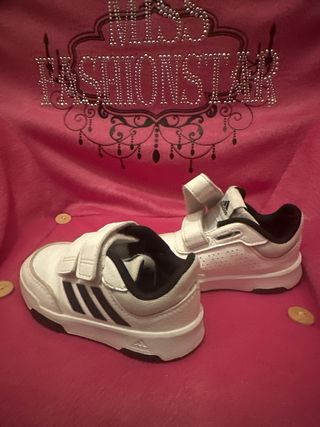 Scarpe Adidas Bambino/a Velcro Bianche