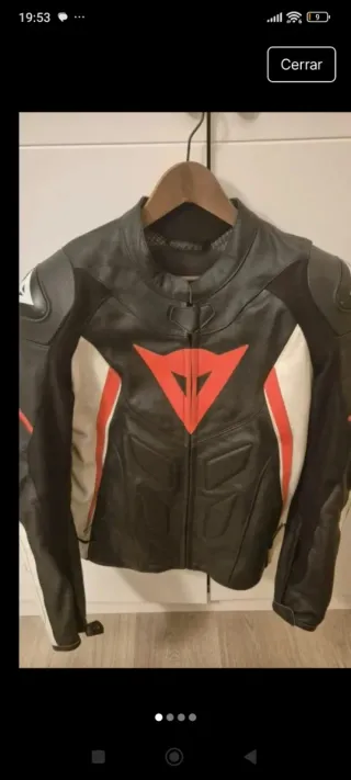 Chaqueta Dainese Avro D1 Piel