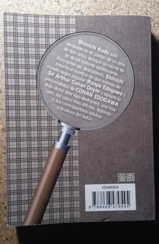 Cómic sobre el detective Conan