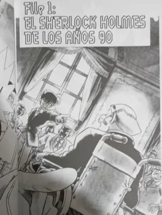 Cómic sobre el detective Conan