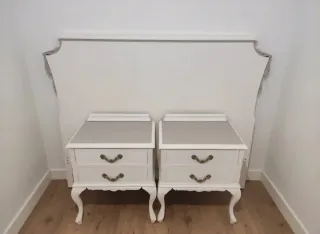 Dormitorio clásico restaurado Estilo Luis XV