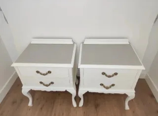 Dormitorio clásico restaurado Estilo Luis XV