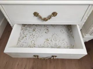 Dormitorio clásico restaurado Estilo Luis XV