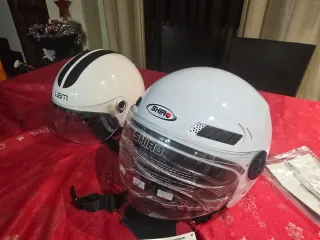 Casco LEM Blanco / casco SHIRO blanco a estrenar