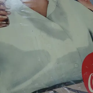 Póster Frances Coca-Cola Gran Formato Años 60