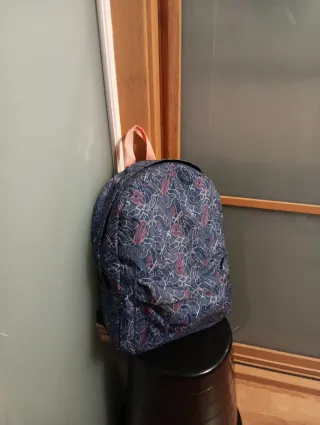 Mochila multiusos azul y rosa