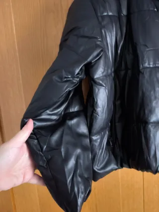 Chaqueta Zara acolchada negra