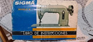 Máquina de coser antigua Sigma