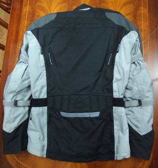Chaqueta Moto 3/4 Levior Negra Gris