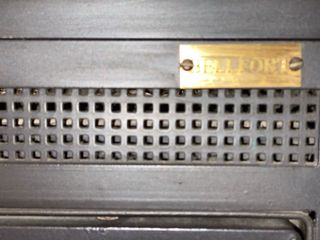 Casete de chimenea empotrable en hierro fundido